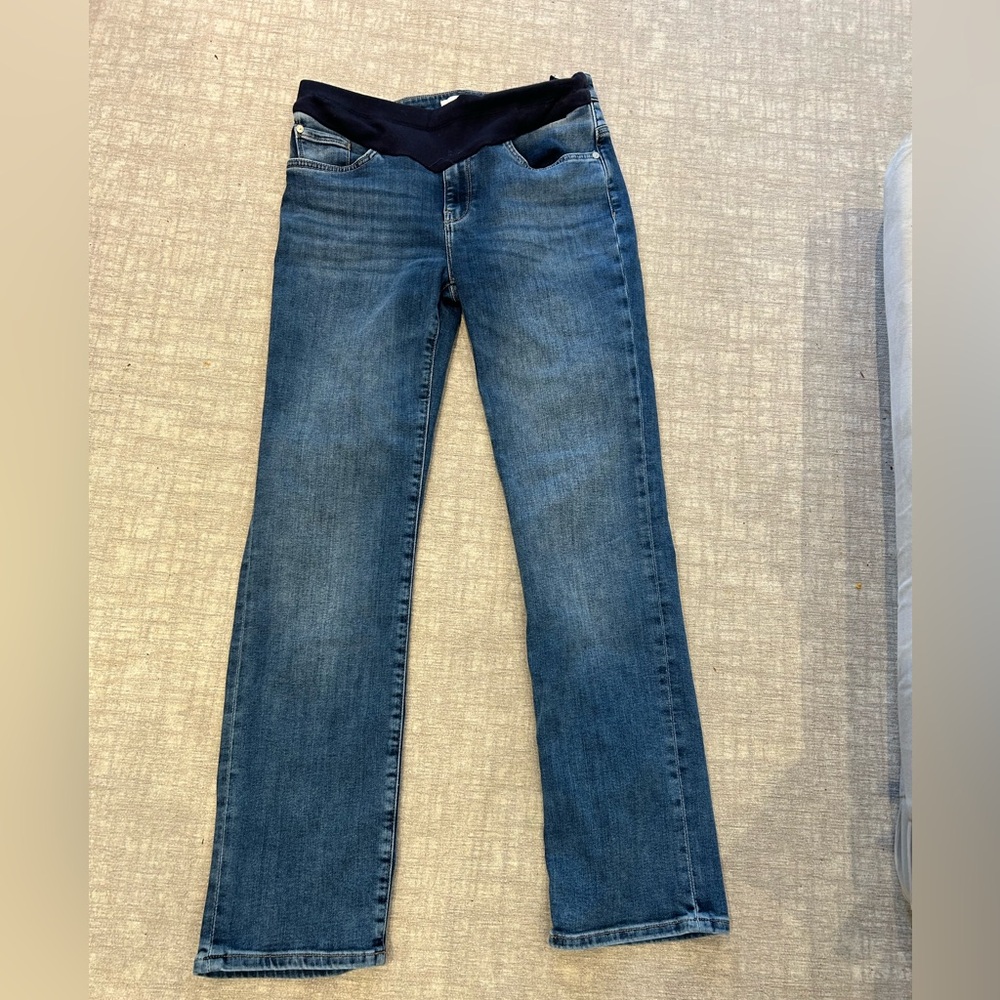 Mavi Maternity straight leg jeans - medium wash - size 27